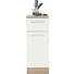UNTERSCHRANK 30/81/33 cm - Chromfarben/Eichefarben, Design, Holzwerkstoff/Metall (30/81/33cm) - Xora UNTERSCHRANK 30/81/33 cm - Chromfarben/Eichefarben, Design, Holzwerkstoff/Metall (30/81/33cm) - Xora