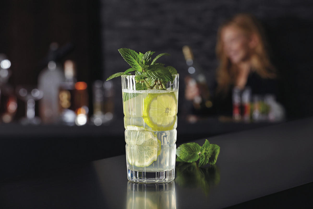 ČAŠA ZA PRODUŽENA PIĆA  260 ml  - providno, Osnovno, staklo (7,00/12,80/7,00cm) - Leonardo