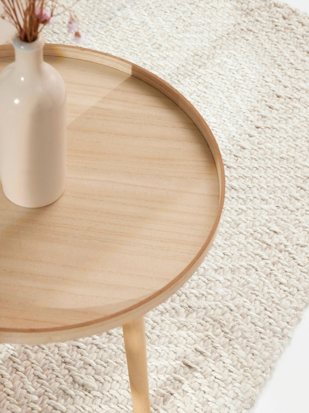 LÄUFER 80/200 cm Majoli  - Creme, Basics, Textil (80/200cm) - Elle Decoration