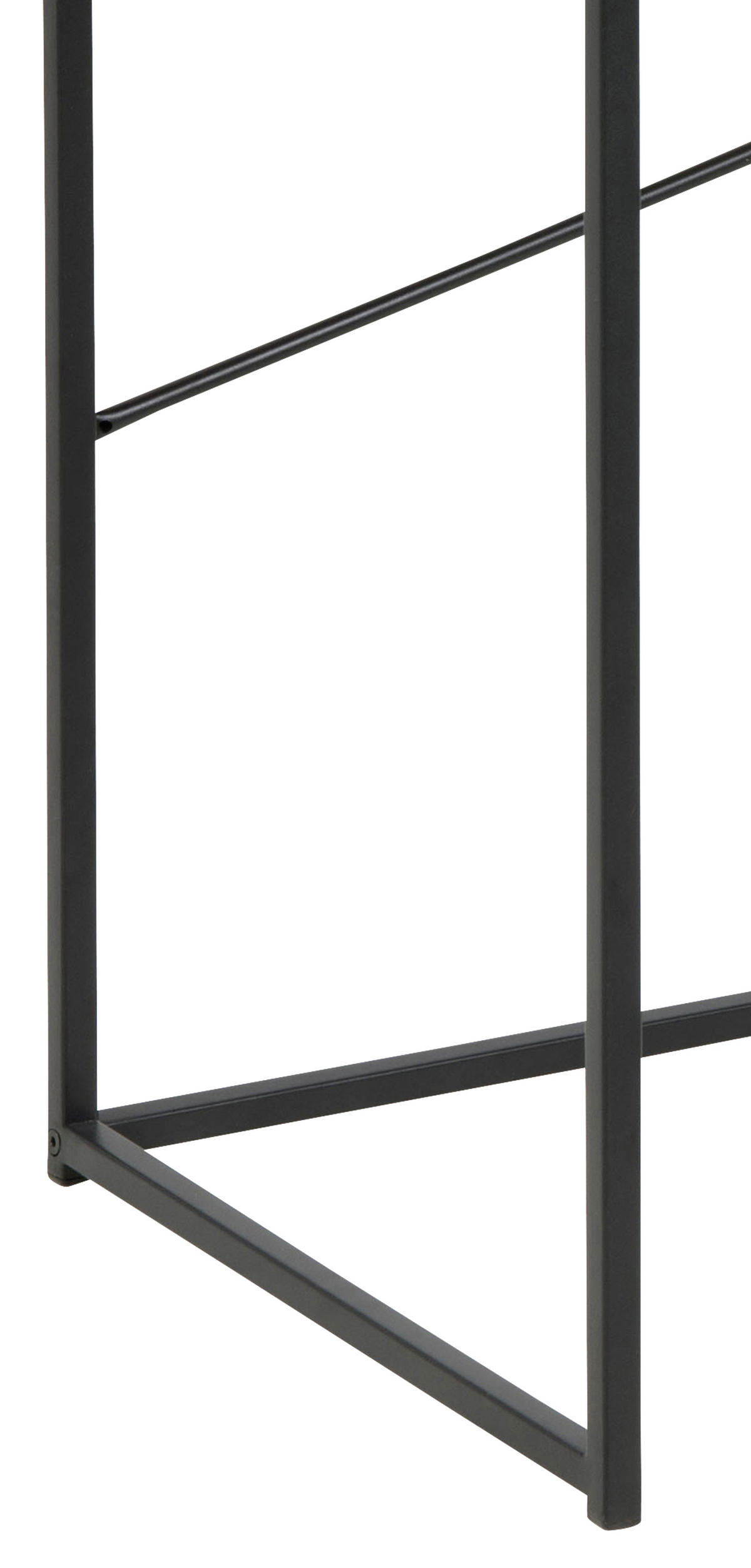 SCHREIBTISCH 100/45/75 cm  in Eichefarben  - Eichefarben/Schwarz, Trend, Holzwerkstoff/Metall (100/45/75cm) - MID.YOU