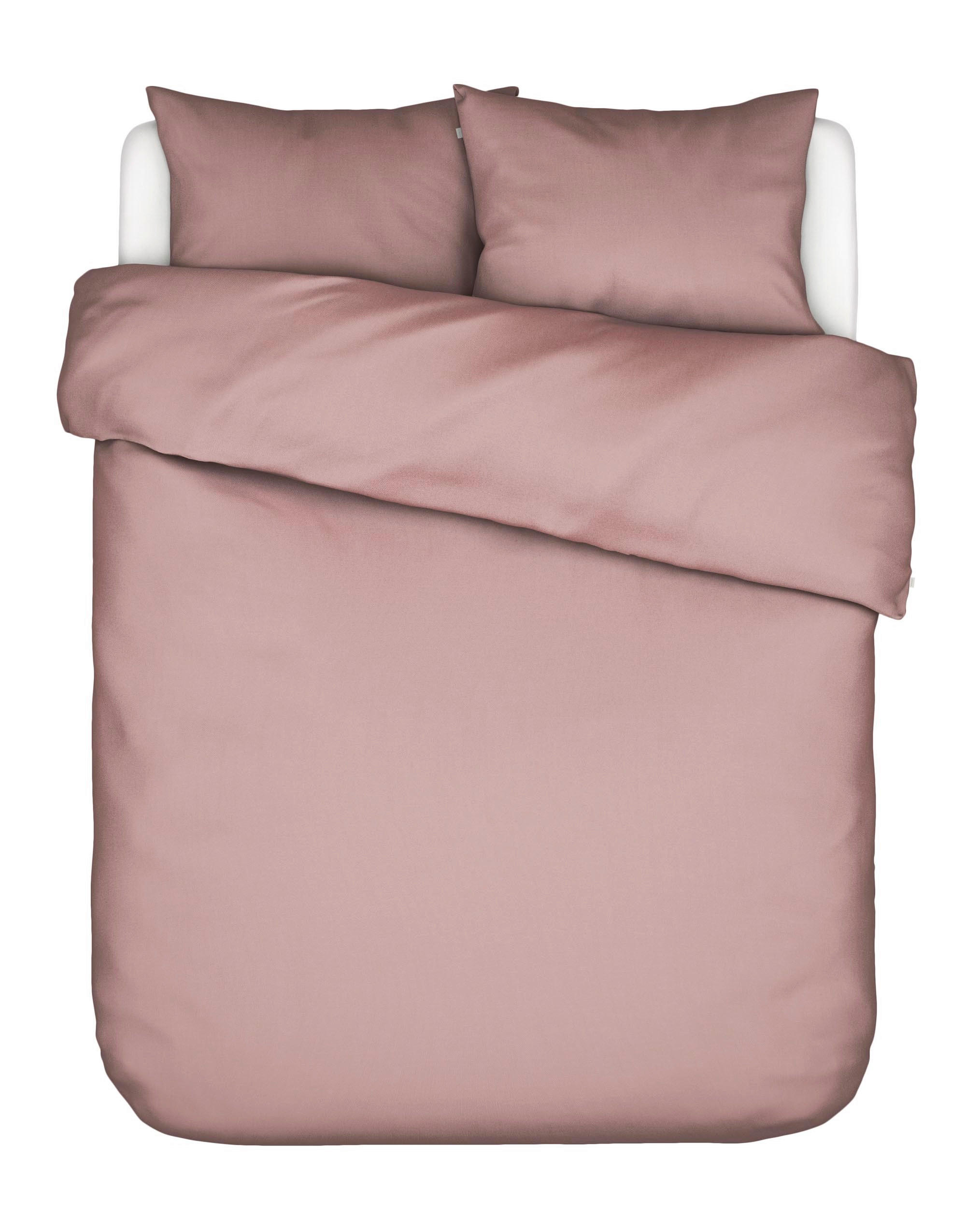 BETTWÄSCHE Satin 200/200 cm  - Altrosa, Basics, Textil (200/200cm) - Essenza