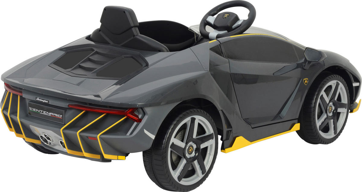 ELEKTRO-KINDERAUTO Lamborghini  - Gelb/Schwarz, Basics, Kunststoff/Metall (134,7/73/49cm)