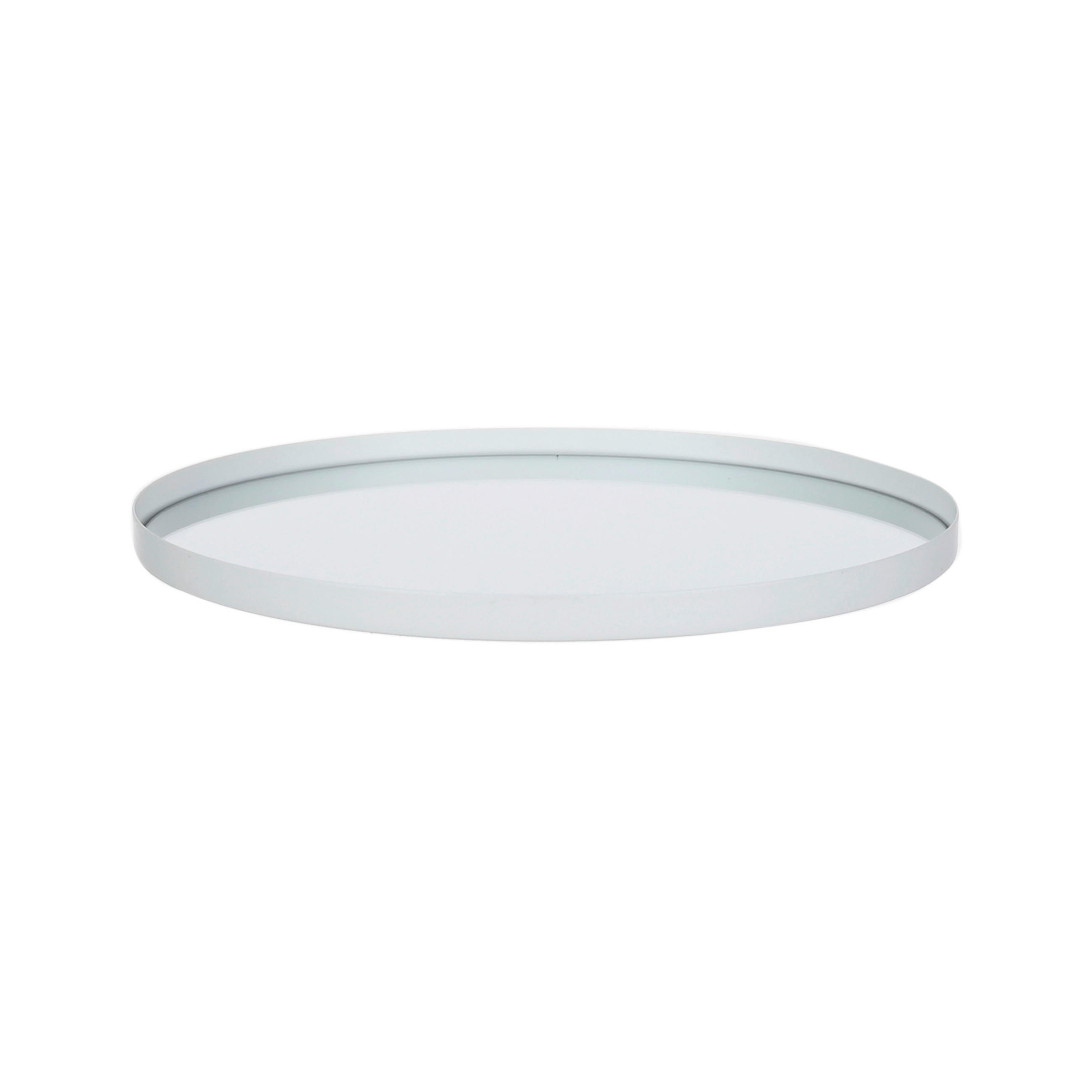 POSLUŽAVNIK ZA SERVIRANJE    24 cm          - krem, Basics, staklo/metal (24cm) - Ambia Home