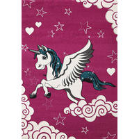 KINDERTEPPICH 160/230 cm Diamond kids  - Beere, KONVENTIONELL, Textil (160/230cm)