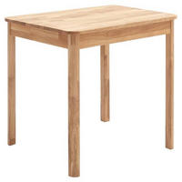 ESSTISCH Wildeiche massiv rechteckig Wildeiche  - Wildeiche, KONVENTIONELL, Holz (60/80/76cm) - MID.YOU