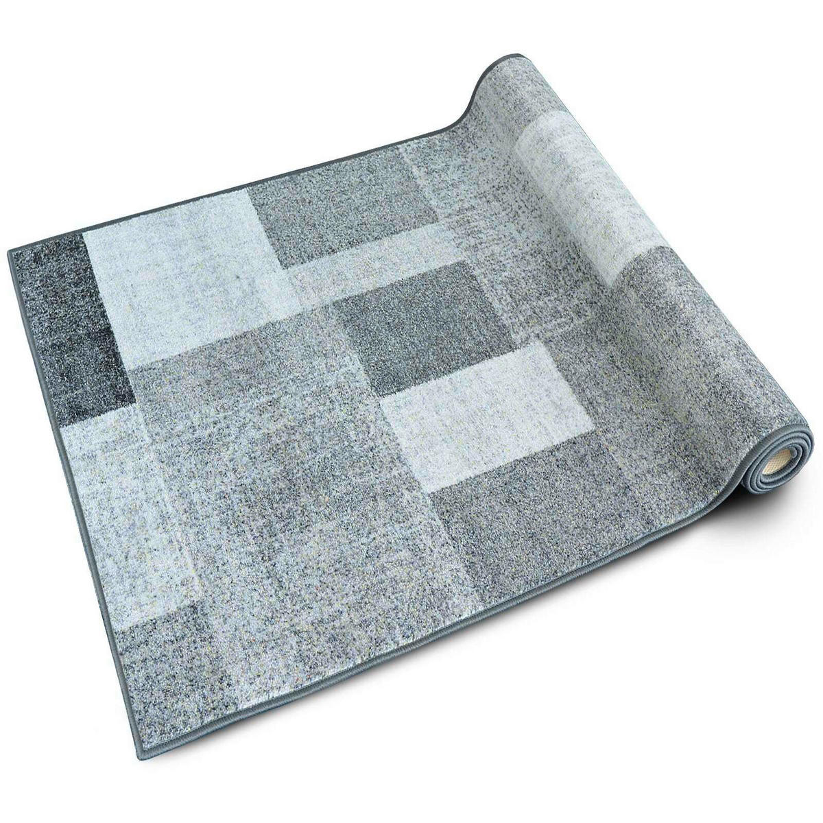 LÄUFER 80/700 cm Grau  - Grau, Design, Kunststoff/Textil (80/700cm) - Novel