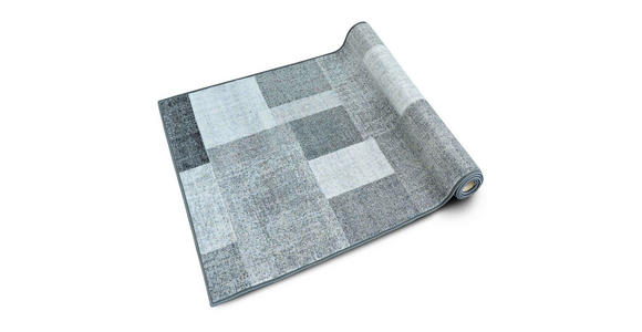 LÄUFER 80/250 cm Grau  - Grau, Design, Kunststoff/Textil (80/250cm) - Novel