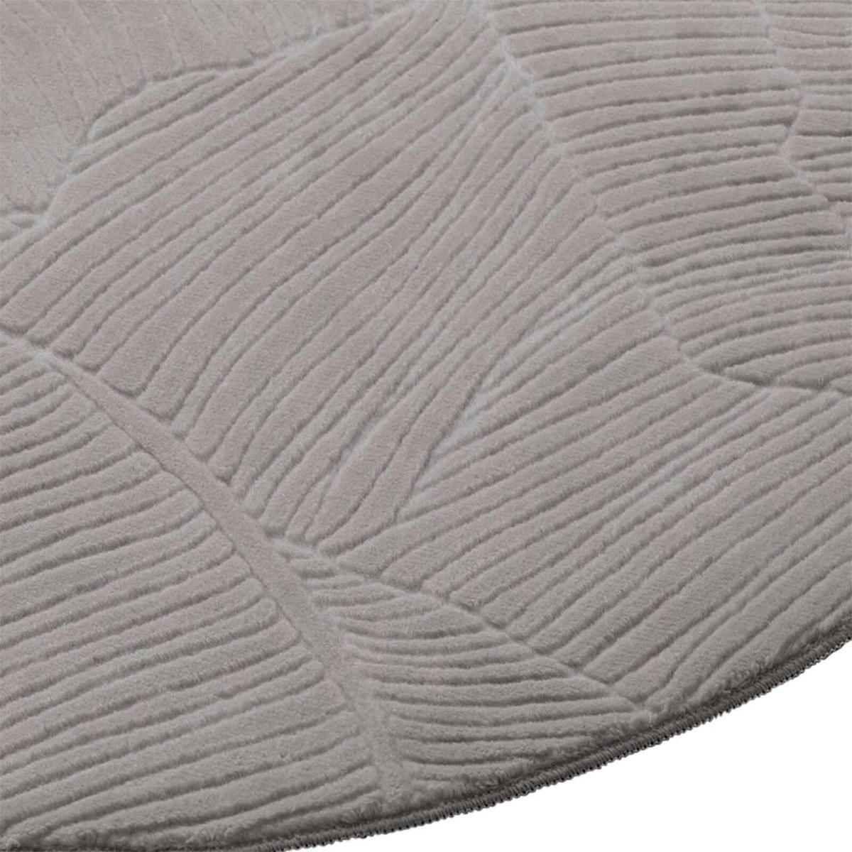 WEBTEPPICH 120 cm Homestyle Hellgrau  - Hellgrau, Design, Textil (120cm) - Novel