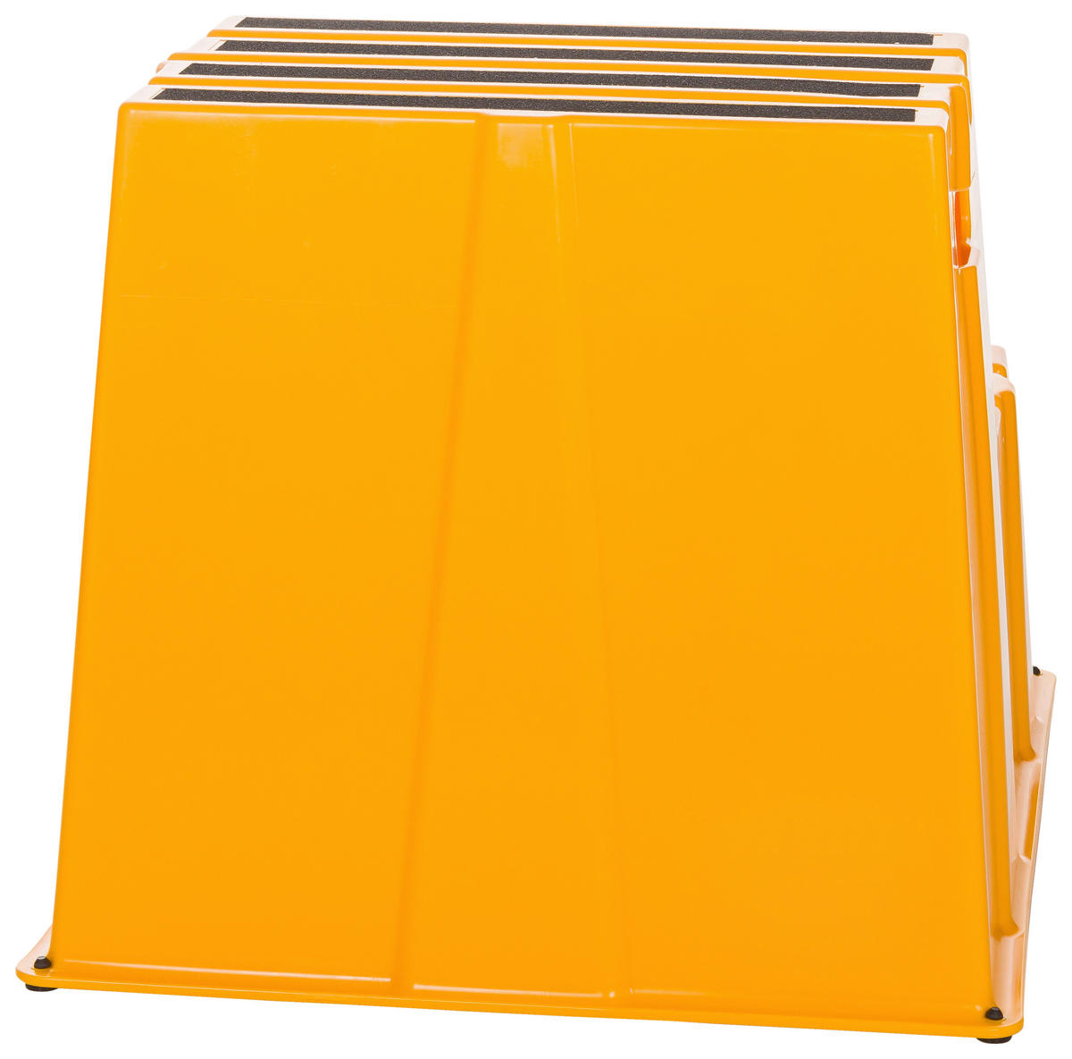 TRITTHOCKER Gelb  - Gelb, Basics, Kunststoff (57/51/65cm) - MID.YOU