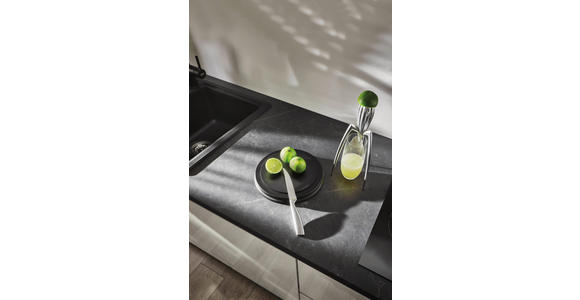 EINBAUKÜCHE   - Weiß Hochglanz/Weiß, Design, Holzwerkstoff - Xora