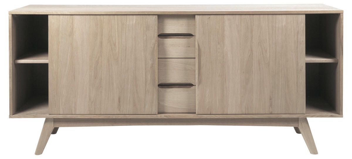 SIDEBOARD  in 180/84/44 cm  - Eiche Bianco, Design, Holz/Holzwerkstoff (180/84/44cm)
