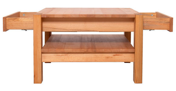 COUCHTISCH Kernbuche massiv 70/70/47,5 cm quadratisch Kernbuche - Kernbuche, KONVENTIONELL, Holz (70/70/47,5cm) - Linea Natura