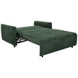 SCHLAFSOFA  in Chenille Waldgrün  - Waldgrün/Schwarz, KONVENTIONELL, Kunststoff/Textil (161/90/108cm) - Carryhome