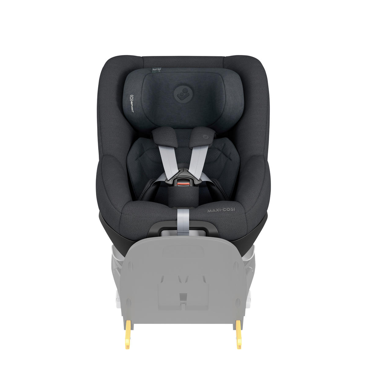 BILBARNSTOL PEARL 360 PRO  - grafitfärgad, Basics, metall/textil (43,2/49,6/71,4cm) - Maxi Cosi Pro