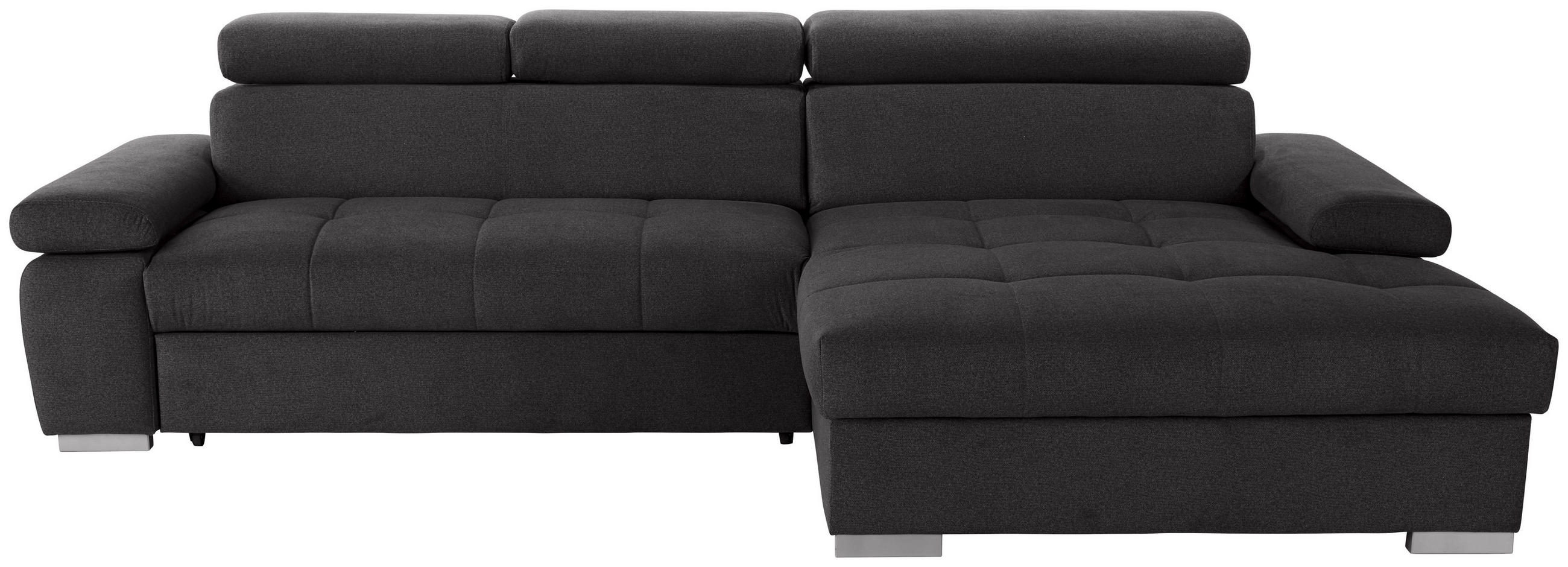 Livetastic Ecksofa Graphit 292x183 cm