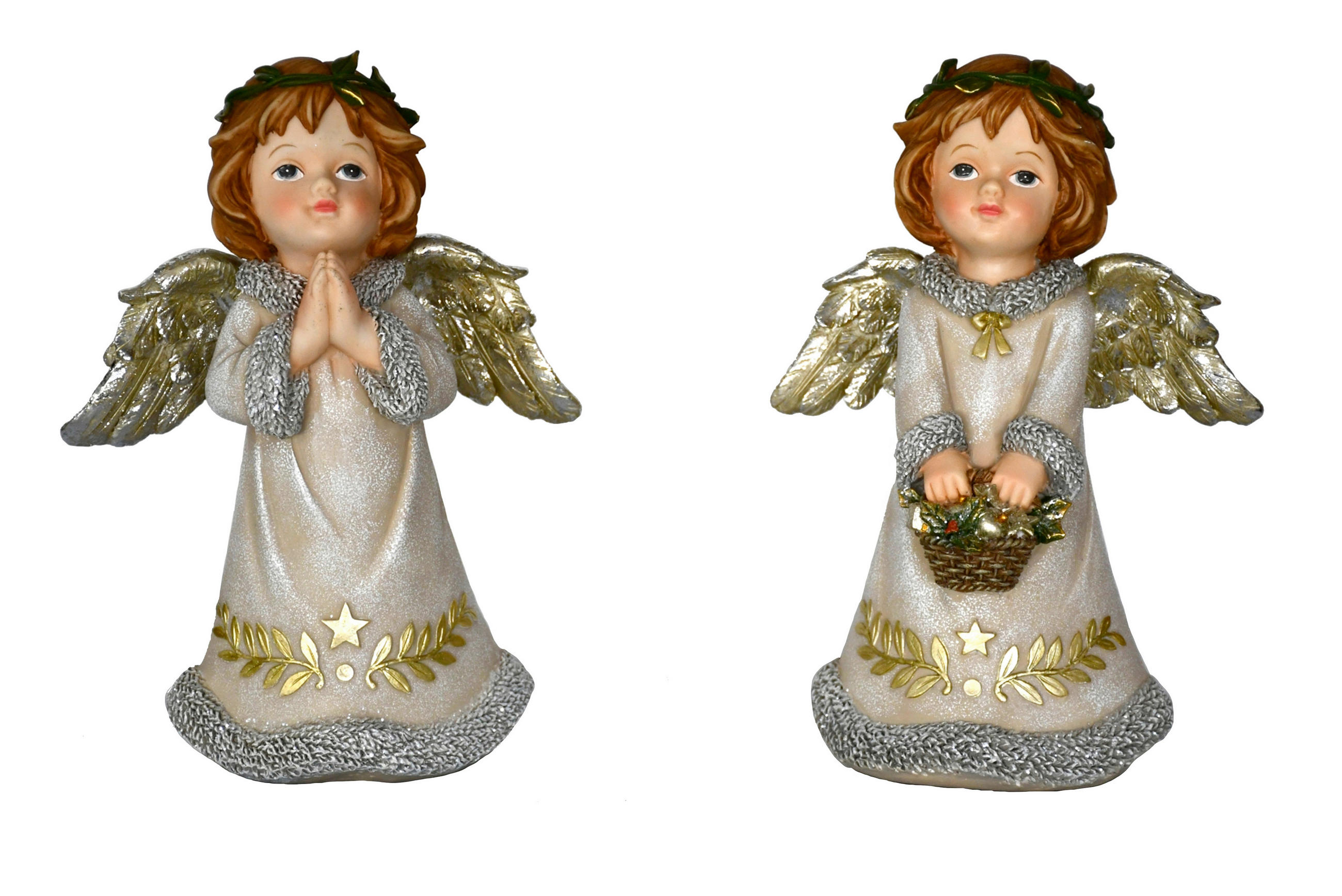 DEKOENGEL - Champagner, LIFESTYLE, Kunststoff (20/27,5/11,5cm) - X-Mas
