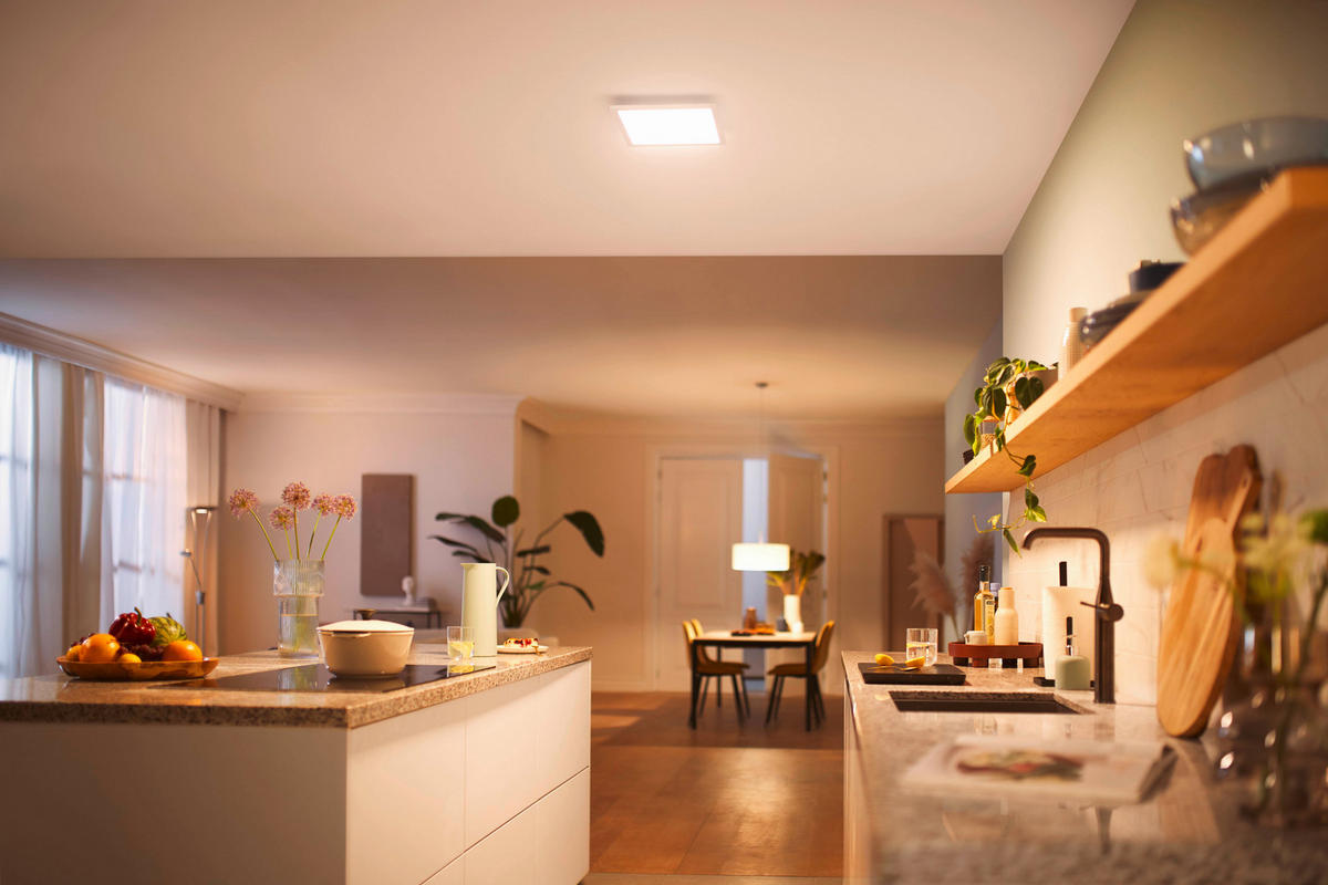 LED-DECKENLEUCHTE     - Weiß, Basics, Kunststoff (30/4,2/30cm) - Philips