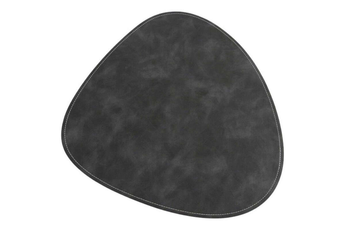 TISCHSET Dieter Knoll Kunststoff Schwarz  - Schwarz, Design, Kunststoff (46/0,03/44cm) - Dieter Knoll