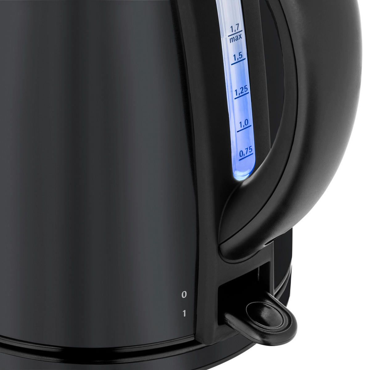 WASSERKOCHER 1,7 L  - Schwarz, Basics, Metall (22,5/16/24cm) - WMF