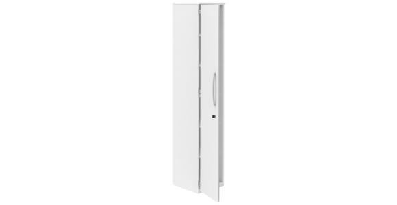 AKTENSCHRANK Weiß  - Weiß, KONVENTIONELL, Holzwerkstoff (40/217,4/43cm) - Moderano