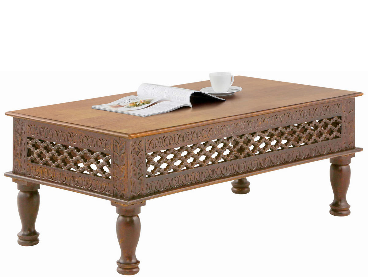 COUCHTISCH in Holz 120/60/45 cm  - Braun, Design, Holz (120/60/45cm) - MID.YOU