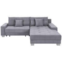 HÖRNSOFFA i flatväv grå  - silver/grå, Klassisk, trä/textil (273/192cm) - MID.YOU