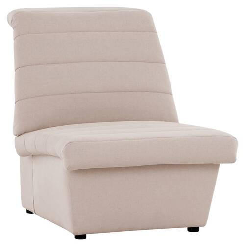 SESSEL Webstoff Ecru    - Ecru/Schwarz, Design, Kunststoff/Textil (72/92/103cm) - LOOKS by W.Joop