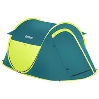 ZELT - Dunkelgrün, KONVENTIONELL, Glas/Kunststoff (235/145/100cm) - Bestway