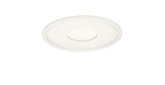 LED-DECKENLEUCHTE 50/5 cm - Weiß, Basics, Kunststoff/Metall (50/5cm) - Novel