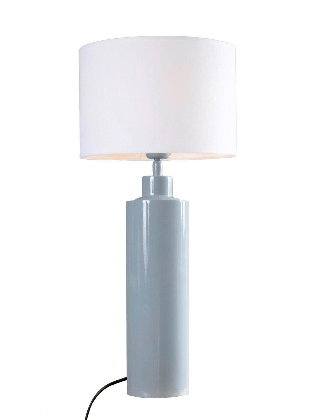 TISCHLEUCHTE PR Home CARTER   - Graublau/Blaugrau, KONVENTIONELL, Metall (65cm)