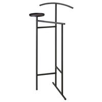 HERRENDIENER Schwarz  - Schwarz, KONVENTIONELL, Textil/Metall (42/120/41cm)