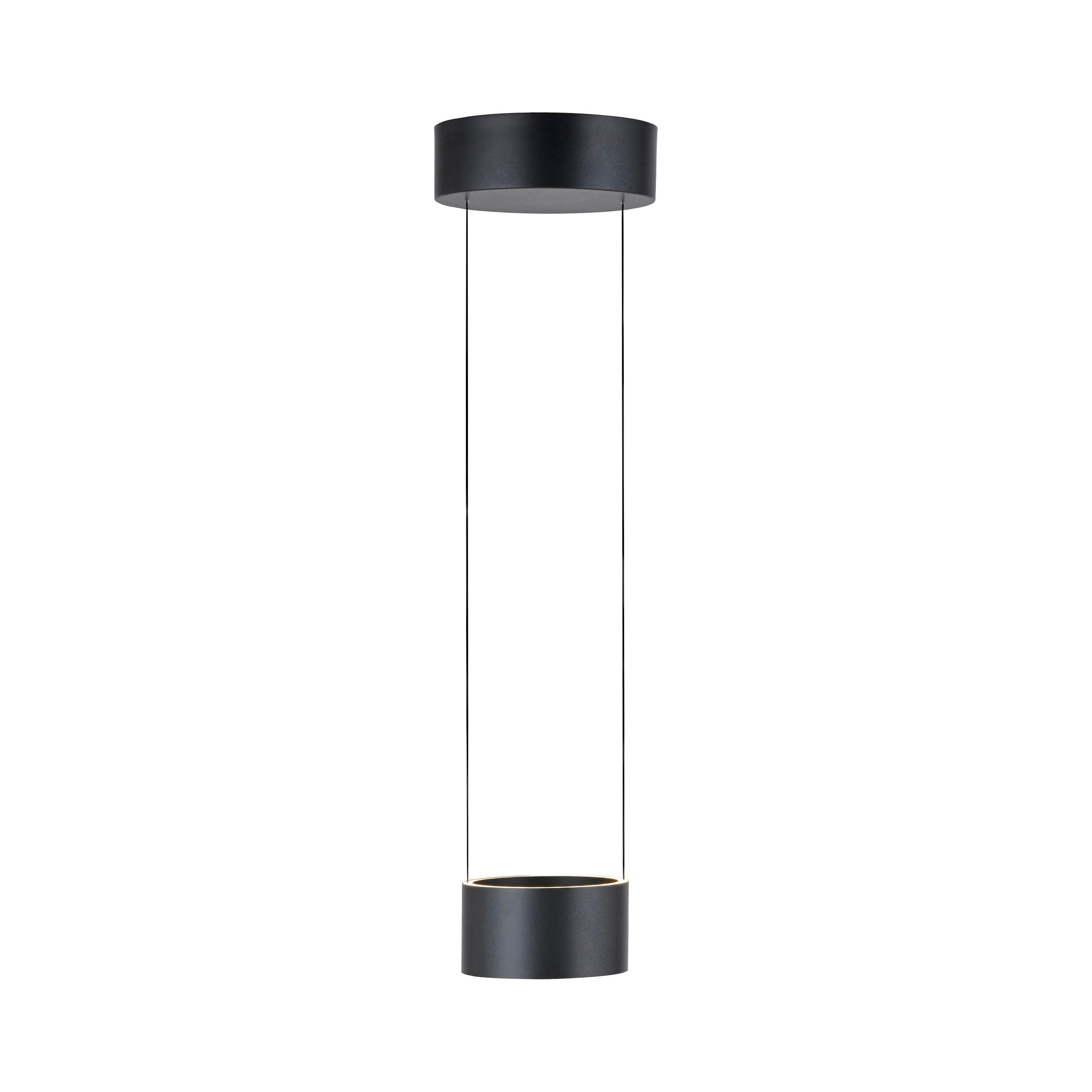 LED-HÄNGELEUCHTE 20/20/180 cm   - Grau, Design, Kunststoff/Metall (20/20/180cm) - Neuhaus PURE