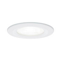 LED-DECKENLEUCHTE 7,8 cm  - Alufarben/Weiß, Design, Metall (7,8cm) - Paulmann