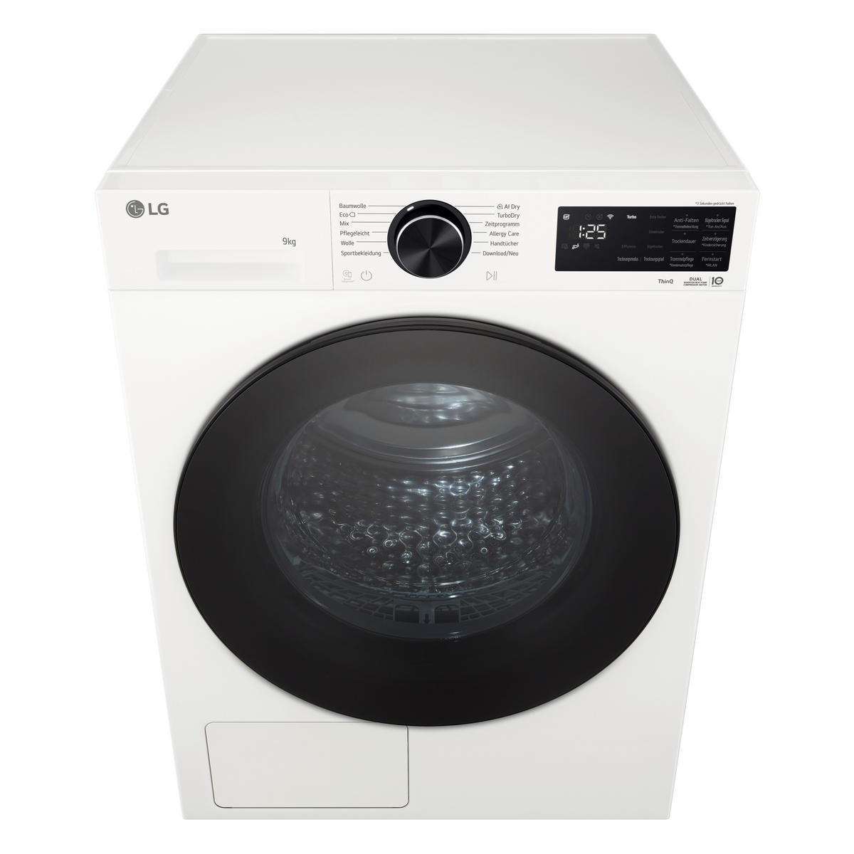 WÄRMEPUMPENTROCKNER RT90X7  - Weiß, Basics, Metall (60/85/66cm) - LG