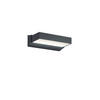 AUßENWANDLEUCHTE 23,2/14,5/6,5 cm   - Anthrazit/Weiß, Basics, Kunststoff/Metall (23,2/14,5/6,5cm) - Trio Leuchten