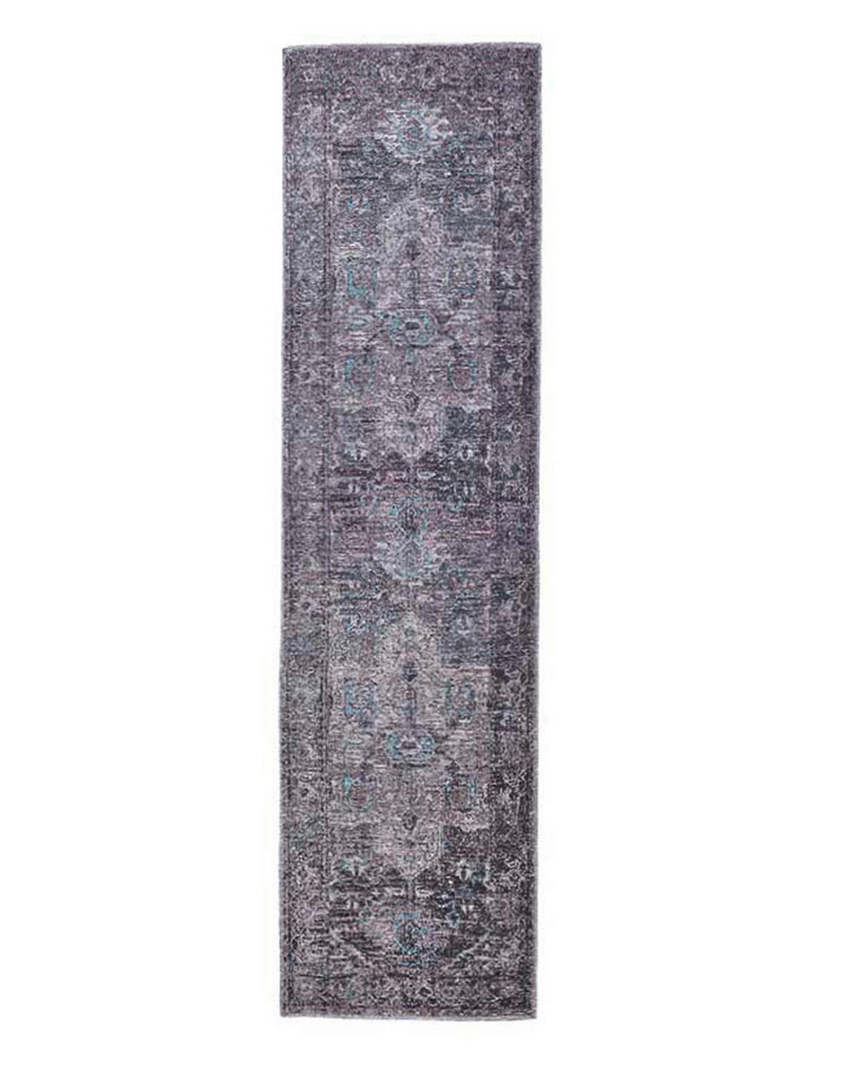 FLACHWEBETEPPICH 60/230 cm Grau  - Grau, Design, Textil (60/230cm) - Tom Tailor