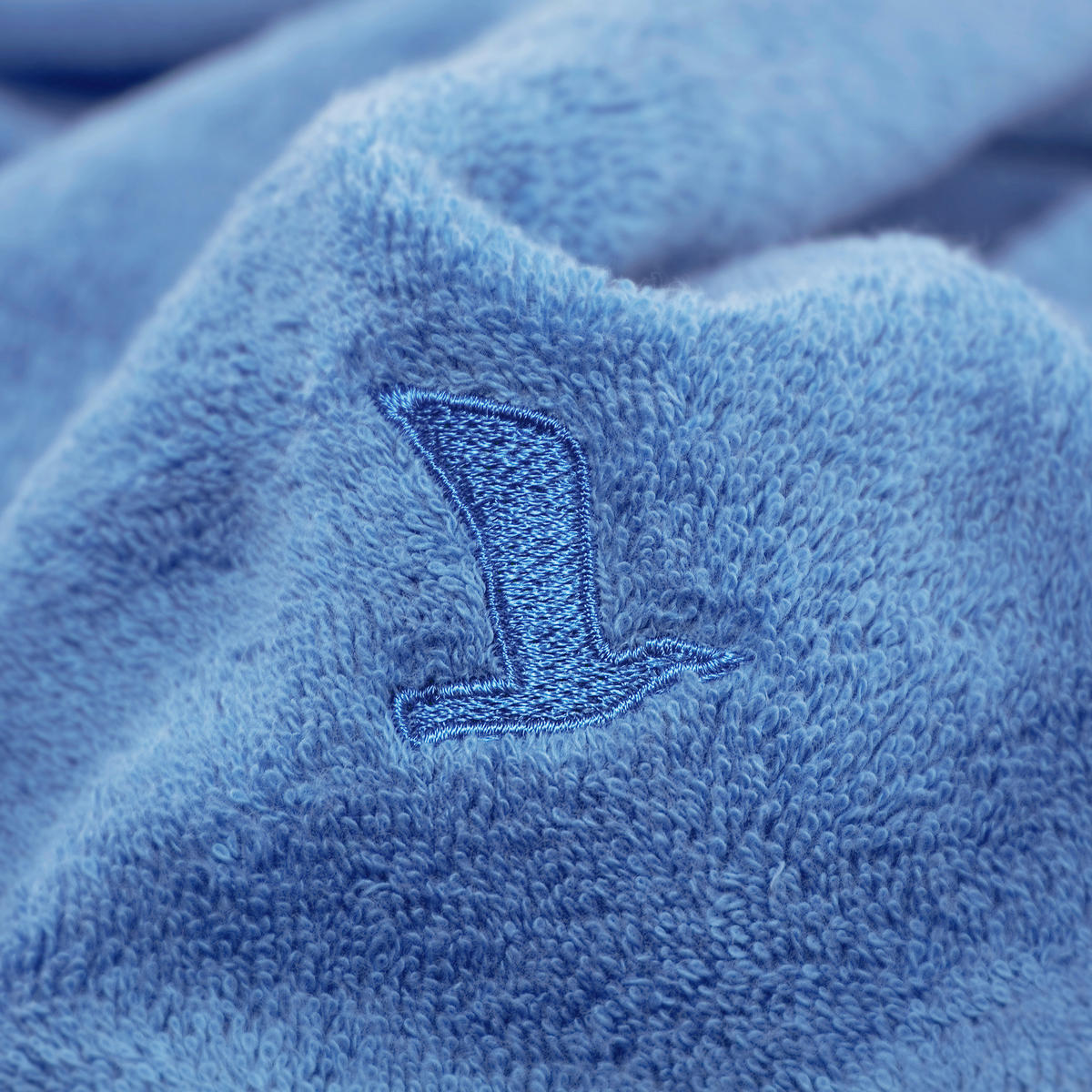 HANDTUCH Superwuschel Blau  - Blau, Basics, Textil (60/110cm) - Moeve