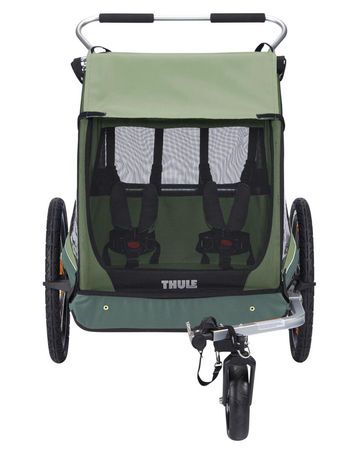 FAHRRADANHÄNGER   COASTER XT  - Olivgrün, KONVENTIONELL, Textil/Metall (137/77/103cm) - Thule