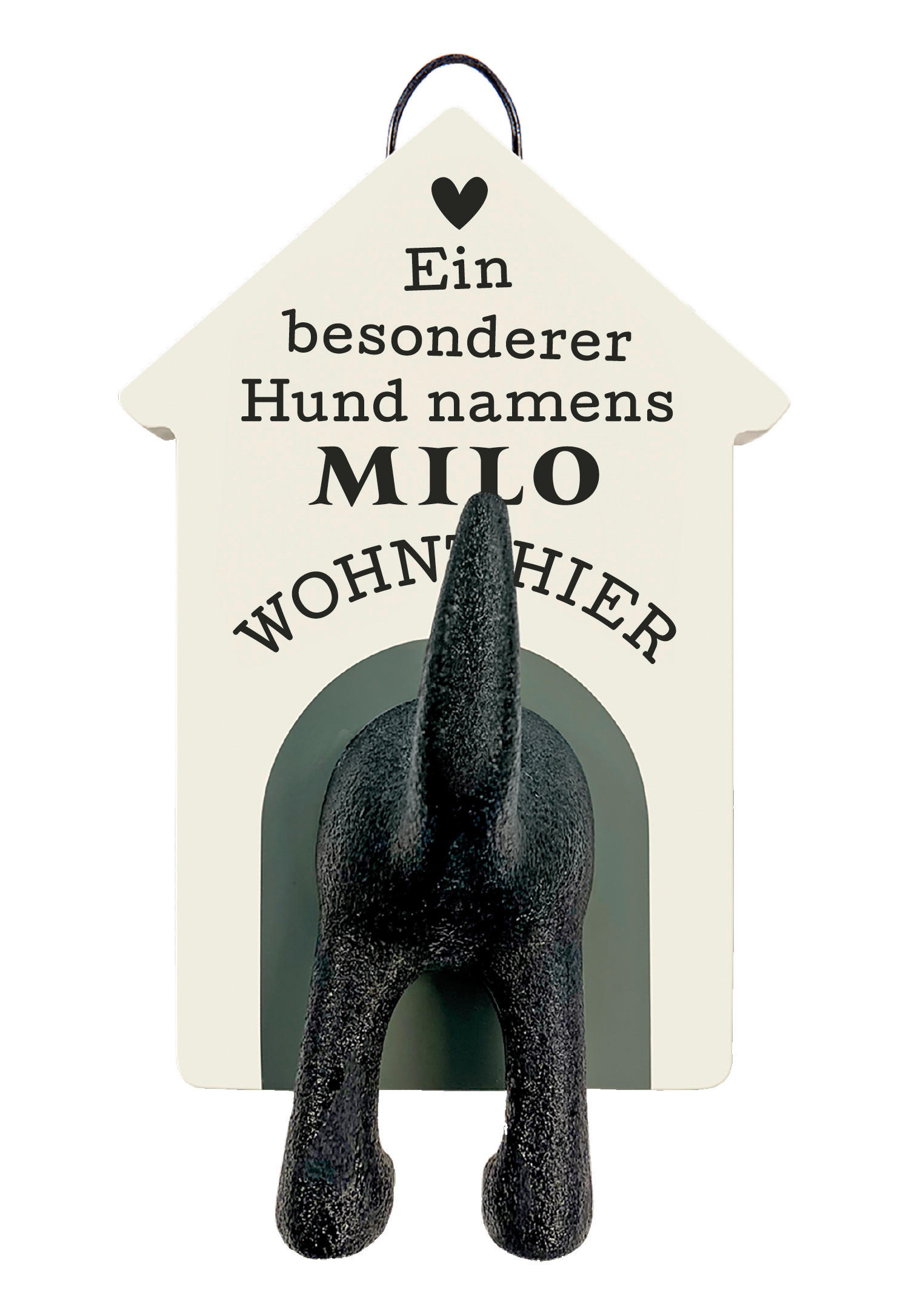 GARDEROBENHAKEN  in Creme  - Creme, Trend, Holzwerkstoff (16/10/6cm)