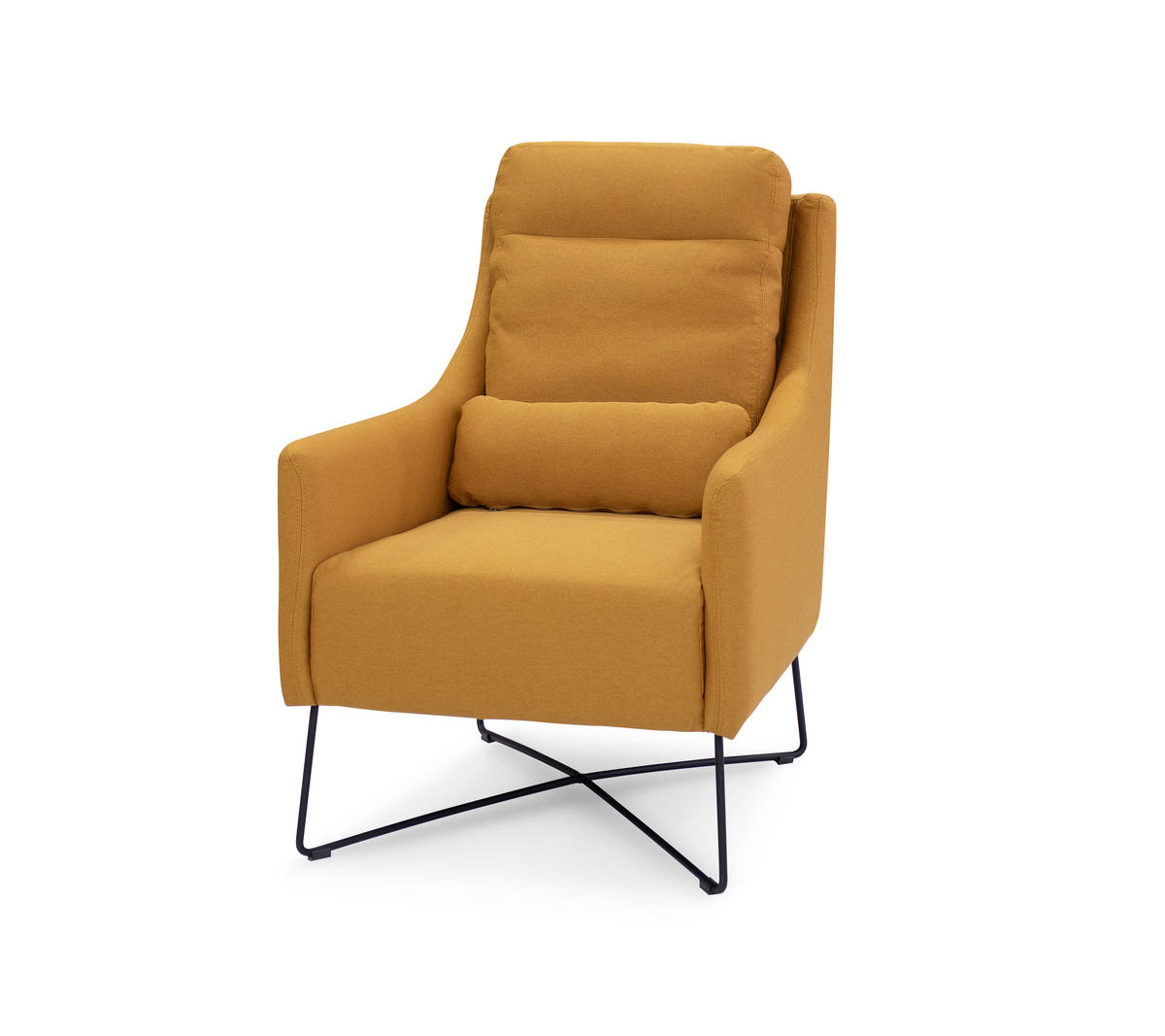 FOTELJA 68/59/100/94 cm ,  - crna, Moderno, drvo/metal (68/59/100/94cm) - Hom`in