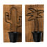 WAND-PFLANZTOPFSET - Naturfarben, Trend, Holz/Metall (20/13/40cm) WAND-PFLANZTOPFSET - Naturfarben, Trend, Holz/Metall (20/13/40cm)