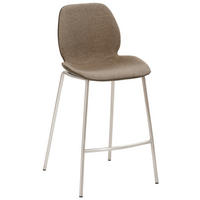 TRESENSTUHL in Schlammfarben, Edelstahlfarben, Sandfarben  - Sandfarben/Edelstahlfarben, KONVENTIONELL, Textil/Metall (49/97/53cm) - Livetastic