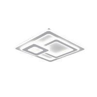 PLAFONIERĂ CU LED - alb, Lifestyle, plastic/metal (51,5/51,5/7cm) - Novel