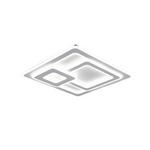 LED-DECKENLEUCHTE 51,5/51,5/7 cm   - Weiß, LIFESTYLE, Kunststoff/Metall (51,5/51,5/7cm) - Novel