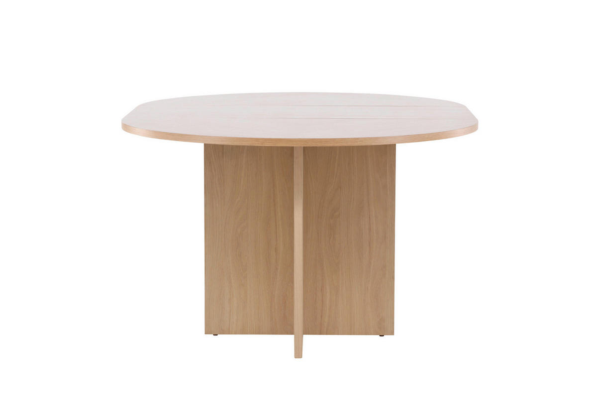 ESSTISCH in Holz  - Eichefarben, MODERN, Holz (120/74cm) - Livetastic