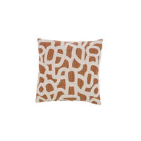 ZIERKISSEN ALPENA 45/45 cm  - Terracotta/Creme, LIFESTYLE, Textil (45/45cm) - Light & Living