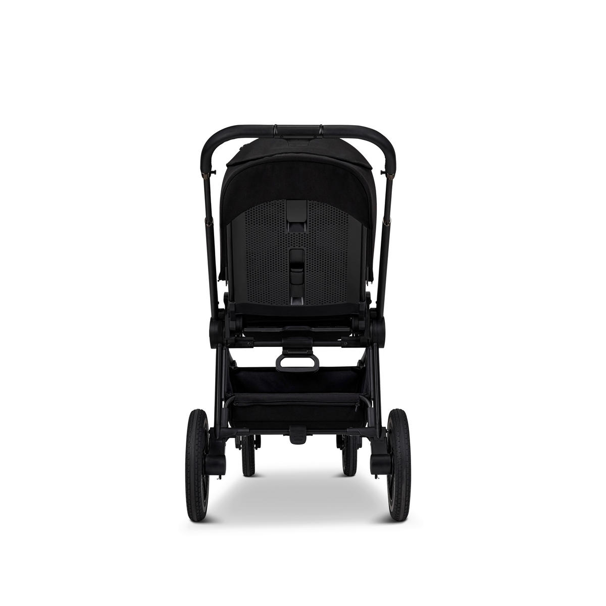 KOMBIKINDERWAGEN  Resea+  Onyx  - Schwarz, Basics, Textil (98.5/58/122cm) - Moon