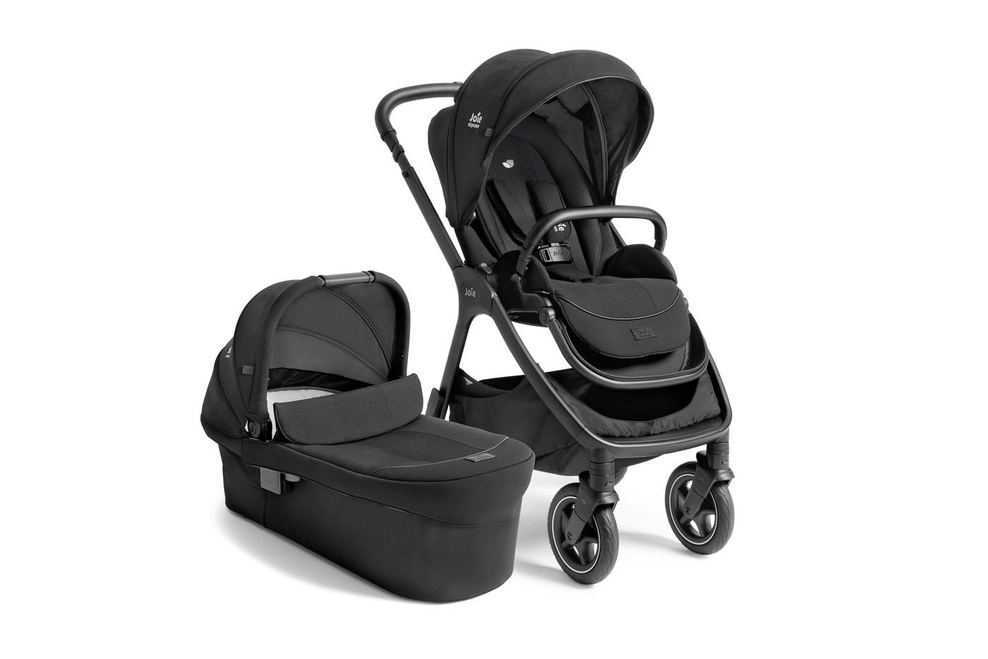 KINDERWAGENSET Finiti 2in1  - Schwarz, Basics, Textil/Metall (63/111/91cm) - JOIE SIGNATURE