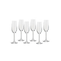 GLÄSERSET  6-teilig  - Transparent, Basics, Glas (7/22,9cm) - Echtwerk