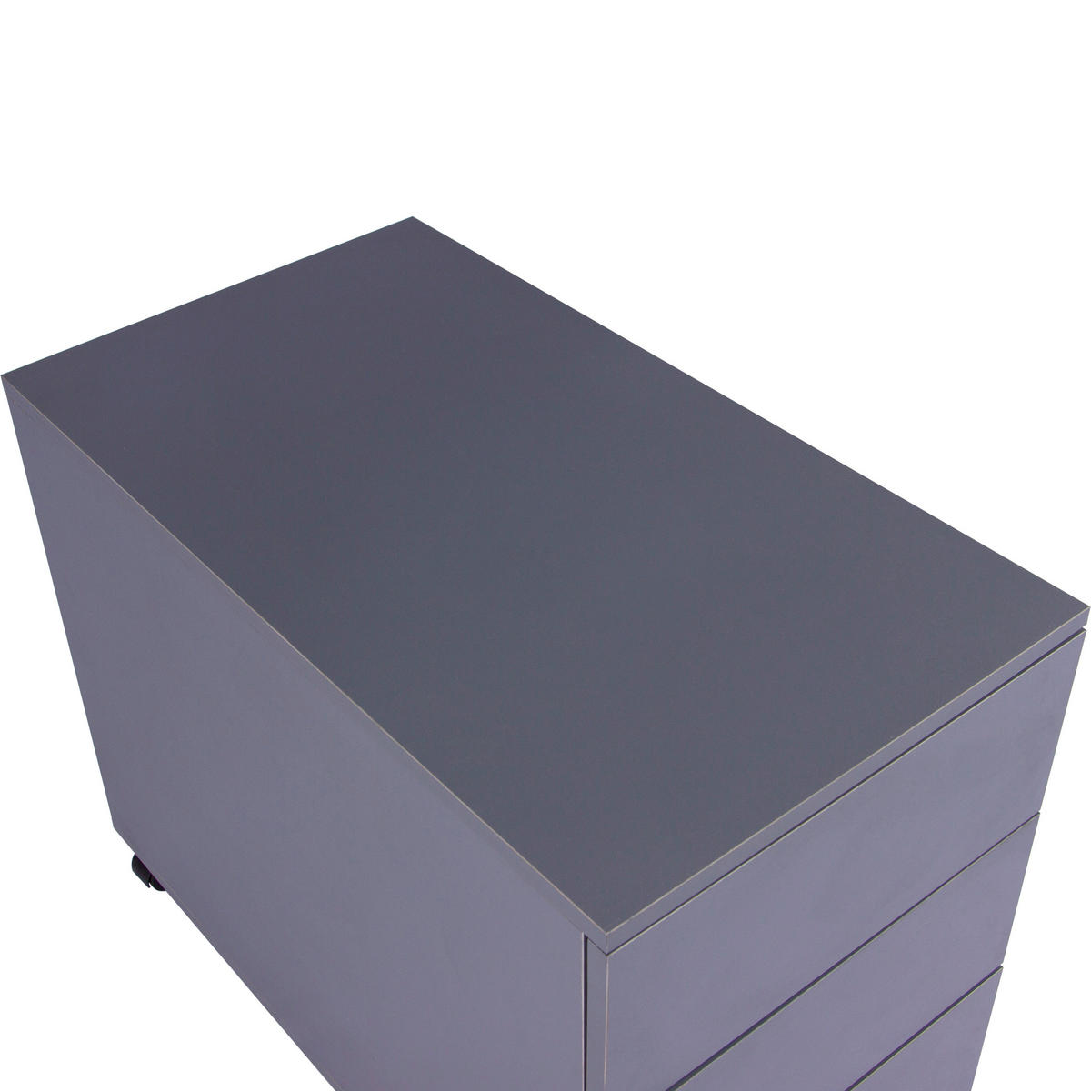 ROLLCONTAINER 39/55/70 cm  - Grau, MODERN, Holzwerkstoff/Kunststoff (39/55/70cm) - Livetastic